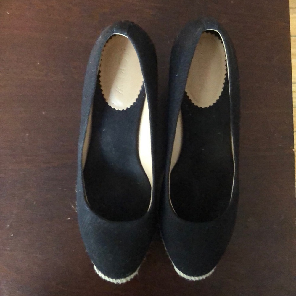 J.Crew wedges, size 6.5